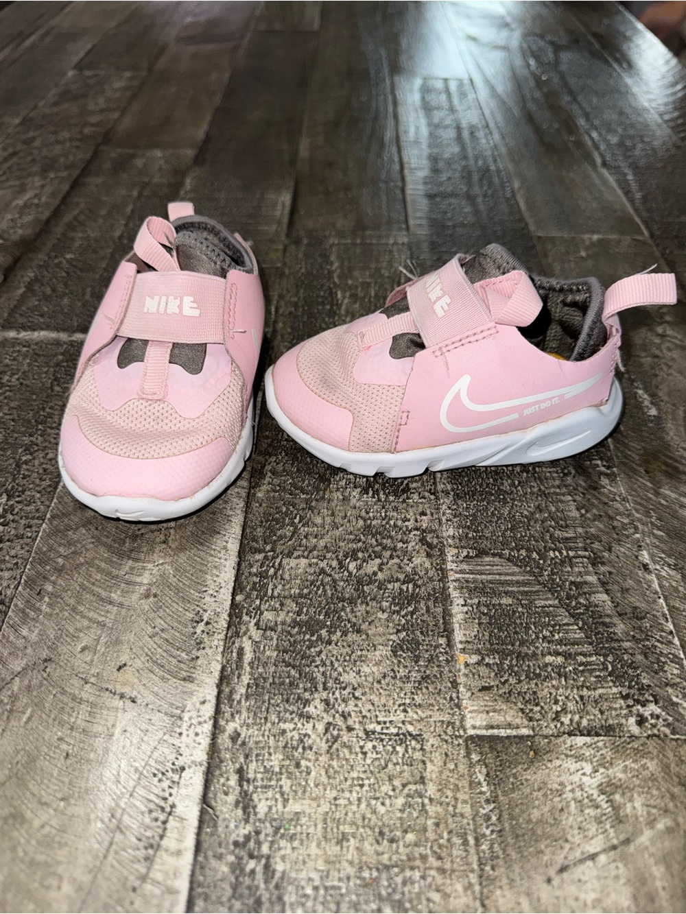 Nike Kids Pink Slip-On Athletic Sneakers - Picture 2 of 4